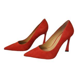 NEW Marc Fisher SASSIE HEELED PUMP Medium Red Size 8.5